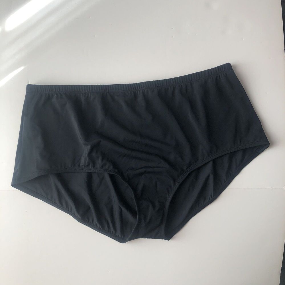 Maxine Of Hollywood Women’s Black Bikini Bottom Size 22W